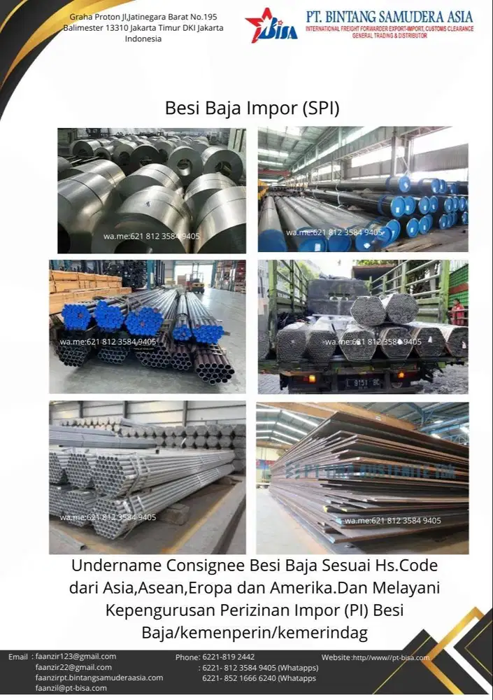Impor Besi Baja (SPI) dan Barang Impor Lainnya(SPI)