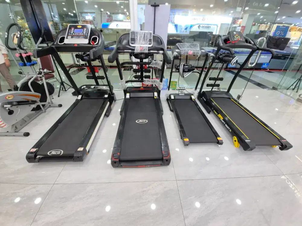 TREADMILL JACO PROMO CREDIT BUNGA 0% FREE 1KALI CICILAN
