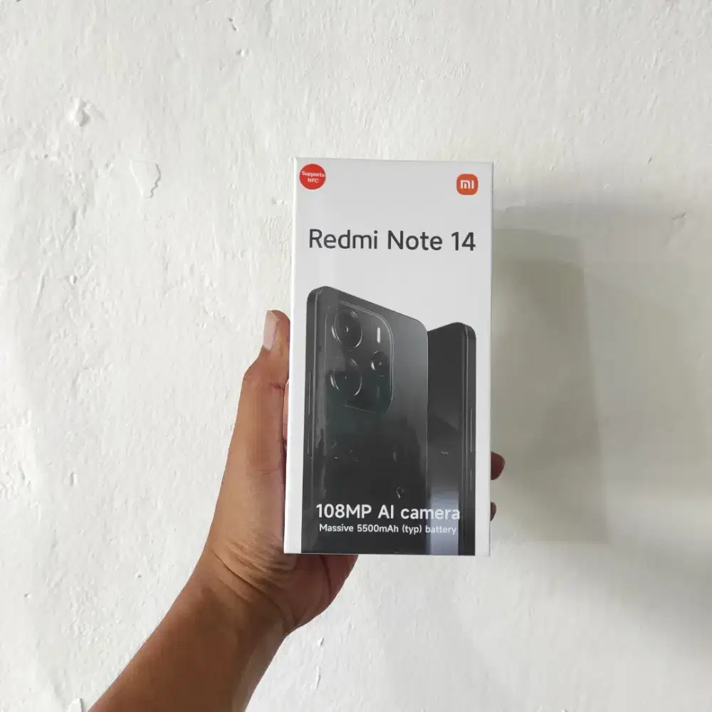 [ Fast respon WA ] Xiaomi Redmi Note 14 8/256 Garansi resmi 15bln