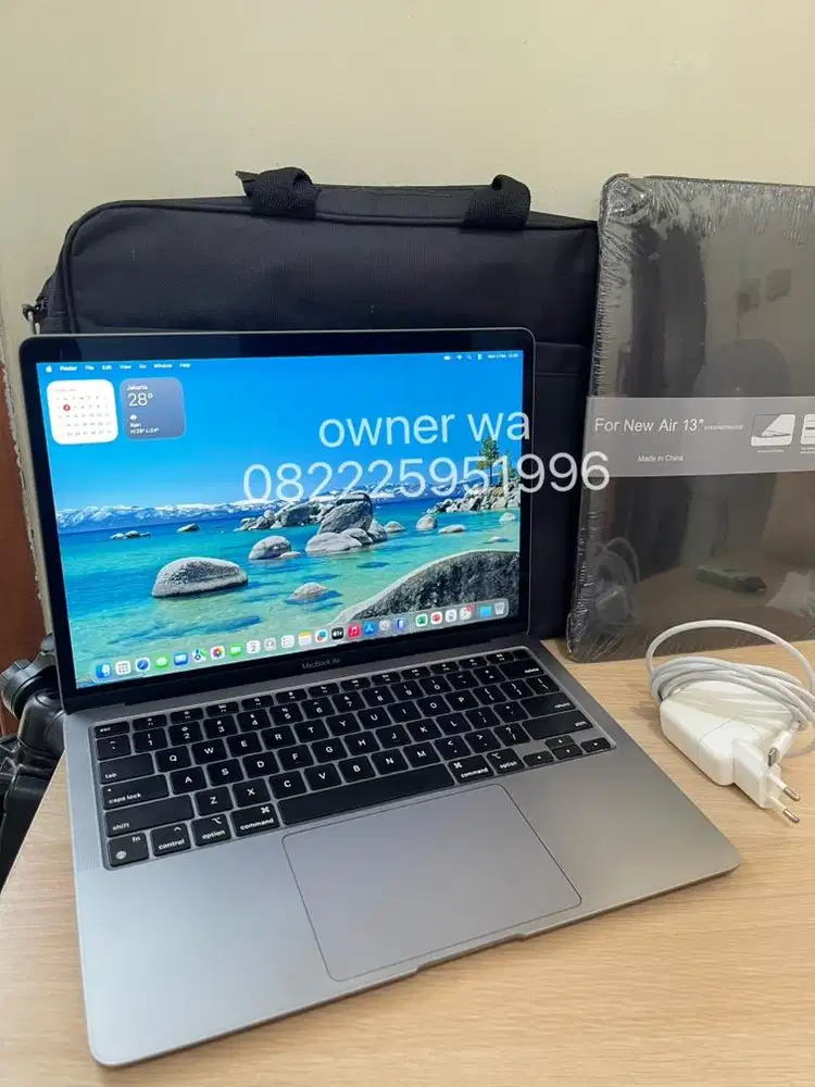 Macbook Air M1 ssd 256gb Ibox Mulus Murah Jual Cepat