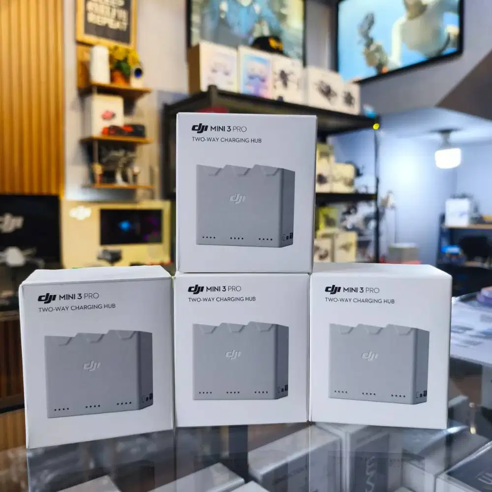 Charger Hub Original DJI Mini 3 / Mini 3 Pro / Mini 4 Pro 3 slot exter