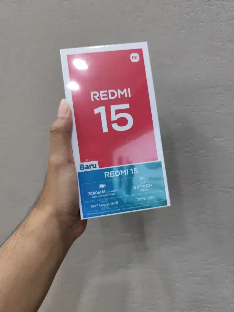 Ready stok Redmi 15 termurah