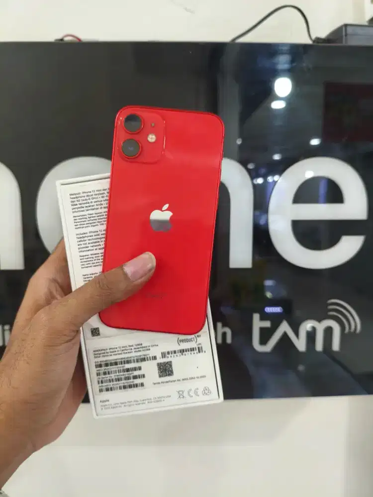 iphone 12 mini 128gb iBox, mulus, fullset ori, NO minus sama sekali