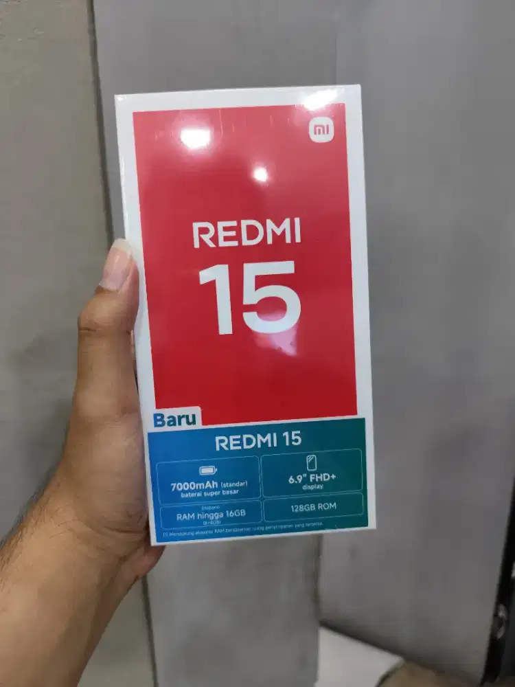 Promo flashsale Redmi 15 bergaransi