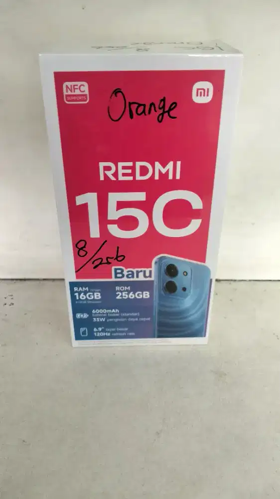 Xiaomi redmi 15c (8/256) new spesial promo