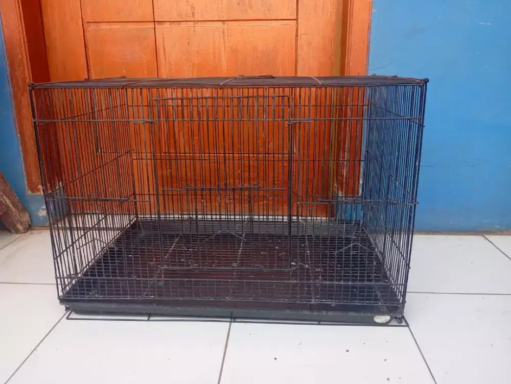 Kurung besi kotak ukuran P60*L35 mulus