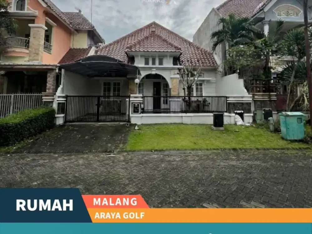 Disewakan Murah Rumah Araya Golf Malang Full Furnish Dekat Mall