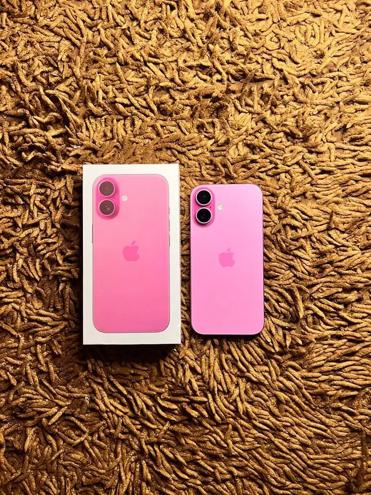 iPhone 16 128gb E-Sim mulus fullset part ori jual murah BU