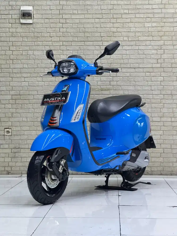 NEW MODEL‼️ Vespa Sprint S150 ABS 2024 Blue Electrico - Dava Mustika