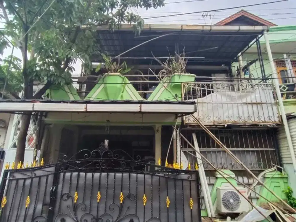 Dijual Rumah Hijau Lumut Imut 2 Lantai THB Blok D, Bekasi