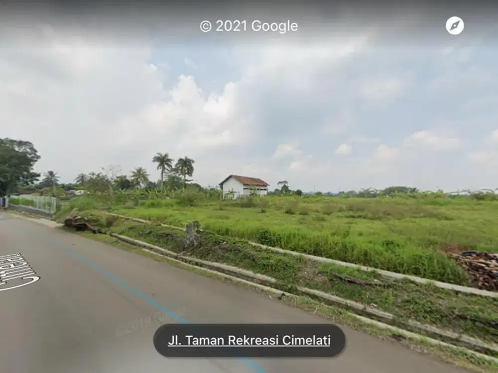 Dijual Tanah Kosong Luas di Jl. Taman Rekreasi Cimelati, Sukabumi.