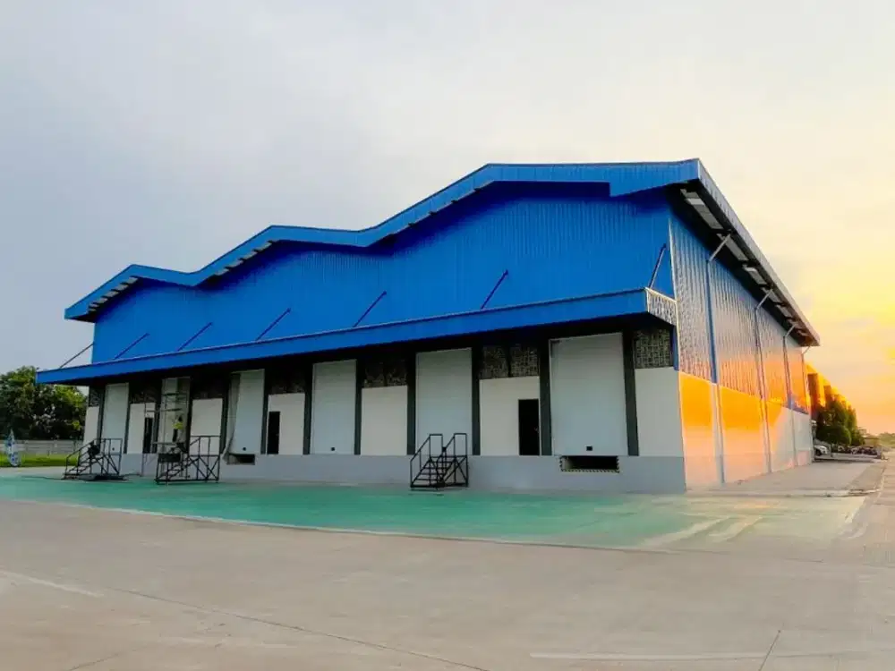 GUDANG SEWA STRATEGIS BEBAS BANJIR SAMPING BANDARA SOEKARNO HATTA