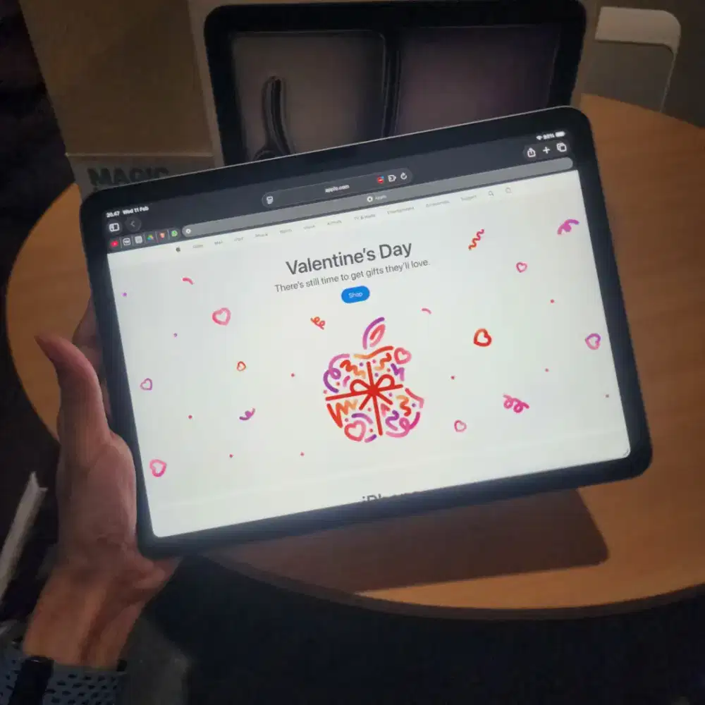 iPad Air Gen 7 M3 2025 128GB Grey Fullset Garansi On