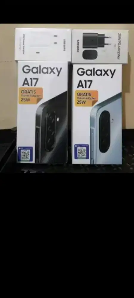 Samsung galaxy A17 256gb ram 8gb dan8/128 garansi resmi