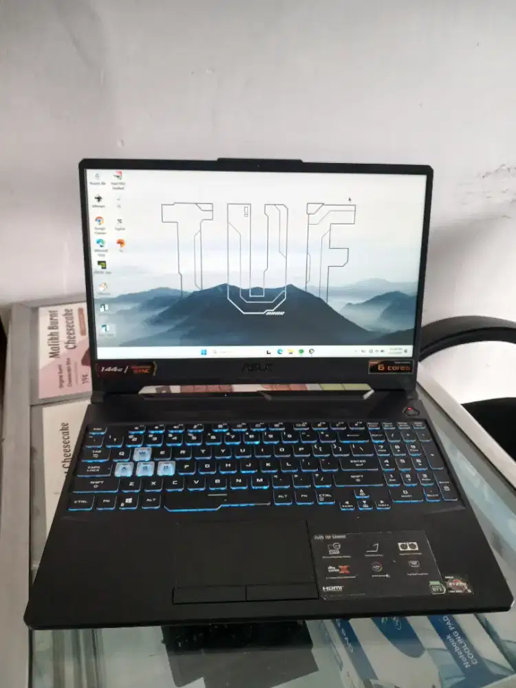 Laptop Asus Tuf Gaming A15 FA506 Ryzen 5 5600H Ram 16 Ssd 512 RTX 3050