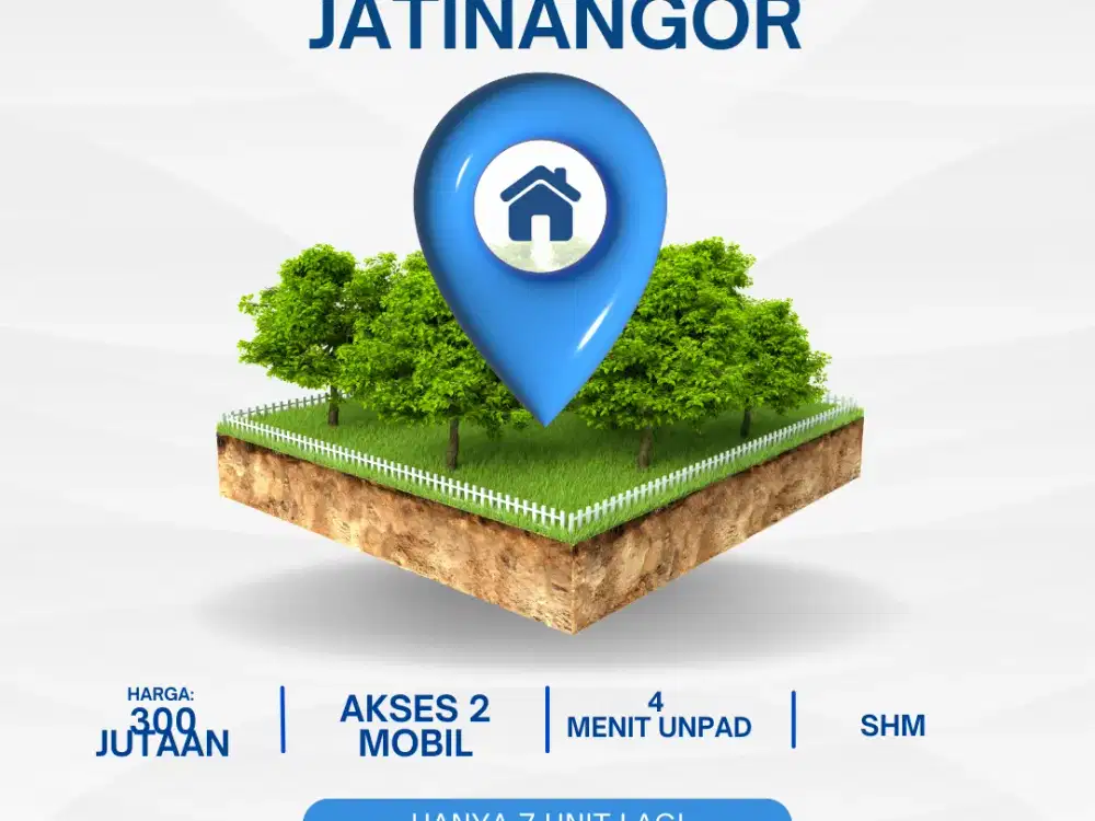 Miliki Tanah di Jatinangor Sekarang! Potensi Kosan Tinggi, Harga Terjangkau Mulai 300 Juta