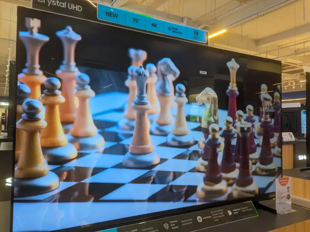 SAMSUNG LED SMART TV 75INCH CICILAN TANPA KSRTU KREDIT