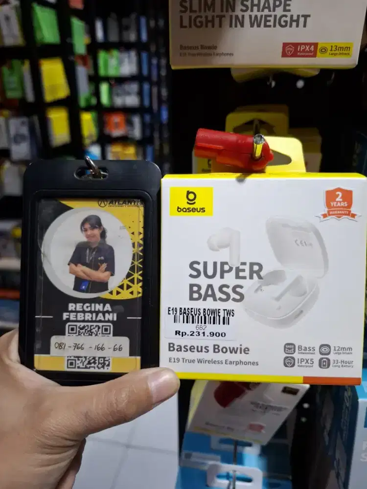 E19 BASEUS BOWIE TWS | ATLANTIS DAHSYAT