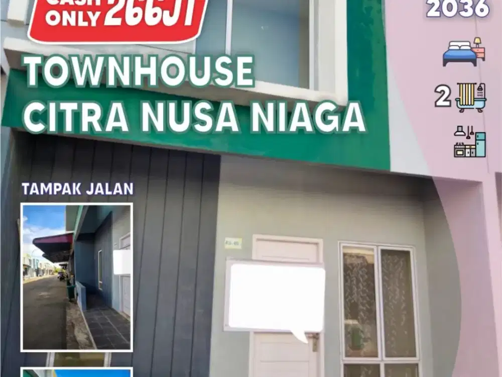 Townhouse Citra Nusa Niaga batu besar