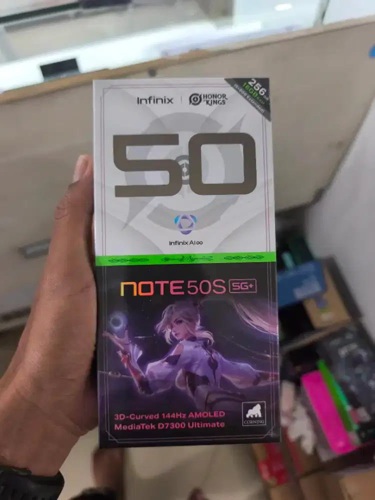 Note 50s 5+ 8/256 garansi resmi
