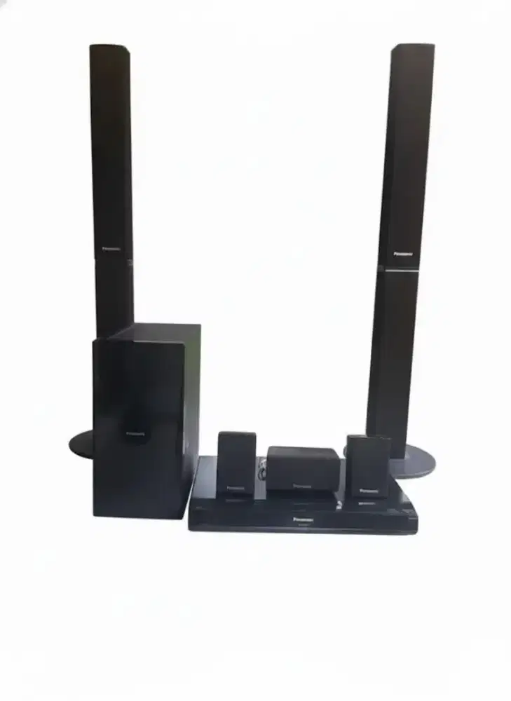 Home theater , receiver Panasonic SA-PT580 ipod dan iphone docking