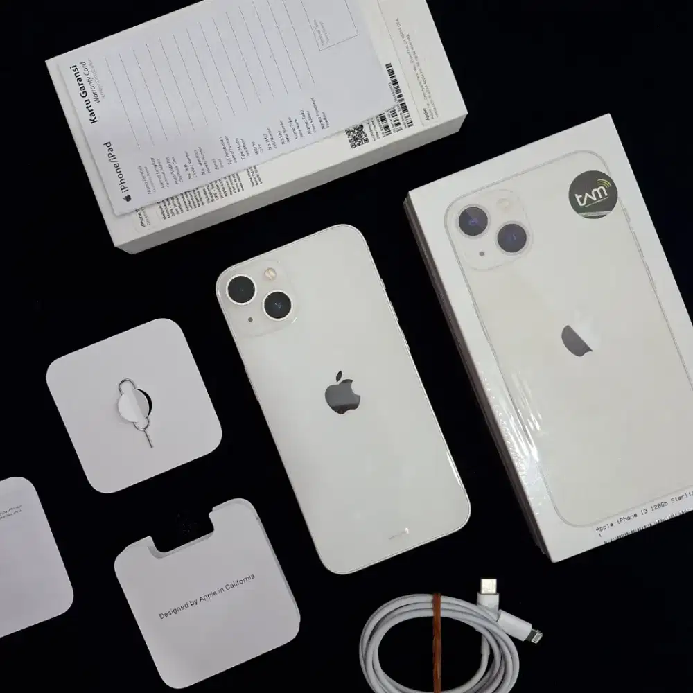 iPhone 13 128 iBox BH 99% Pemakaian Singkat