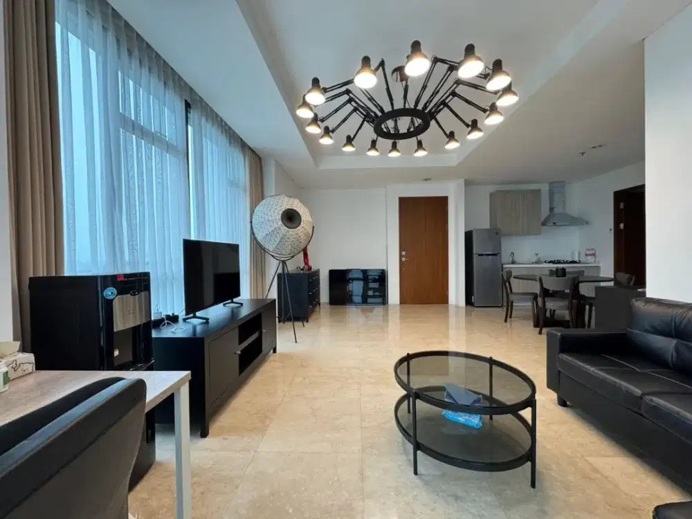 Apartemen Mewah Rasa Hotel di Veranda Residence Puri 139m2 4BR Full-Furnished