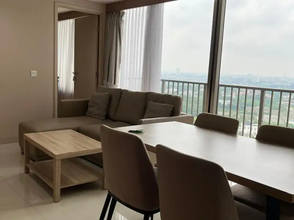 Disewakan Apartemen Mewah 3BR Orange County Lippo Cikarang – Full Furnish, Siap Tempati