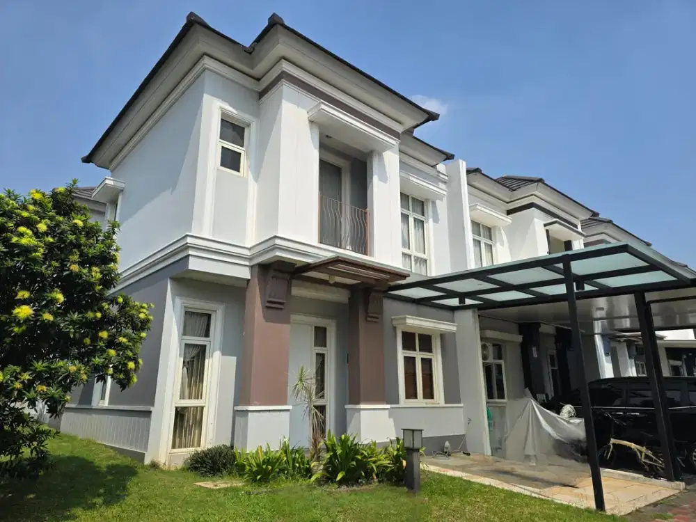 Rumah siap Huni di THE SAVIA VISANA BSD City, Semi Furnished