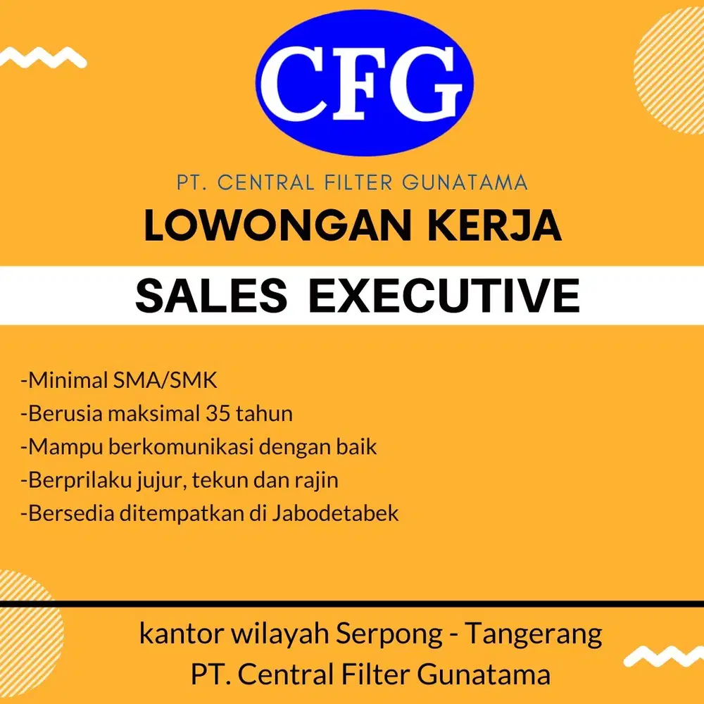 Lowongan Kerja Sales