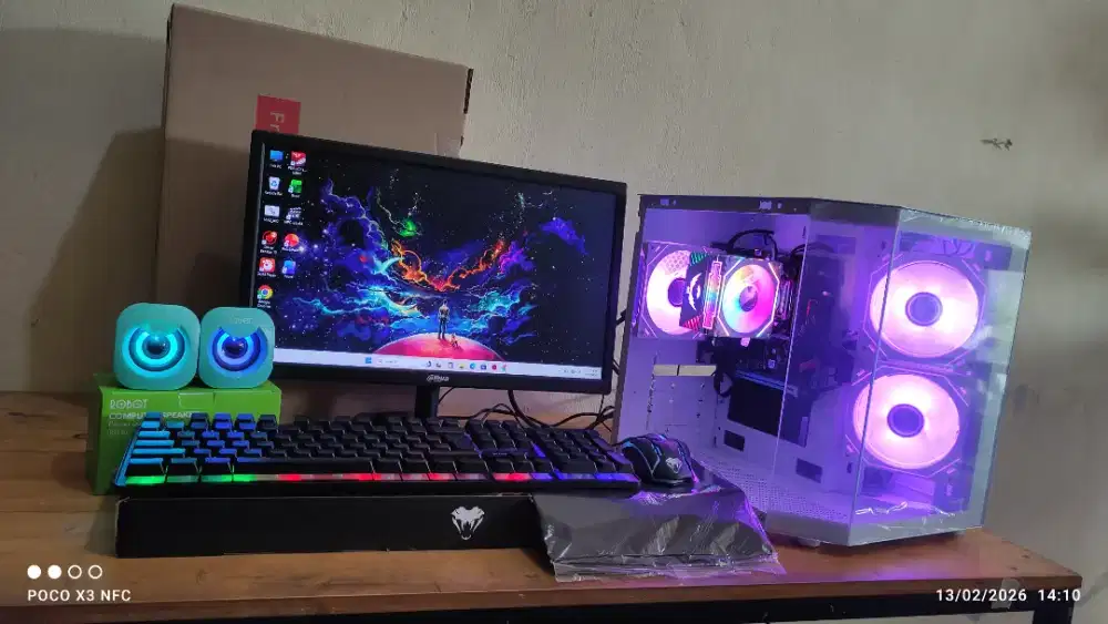 PC FULLSET BARU CORE I7-6700/8GB DDR4/256GB/LED 19INC/GARANSI 2 TAHUN