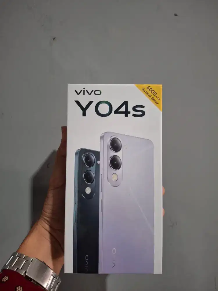 VIVO Y04S RAM 4+4/64 GB GARANSI RESMI
