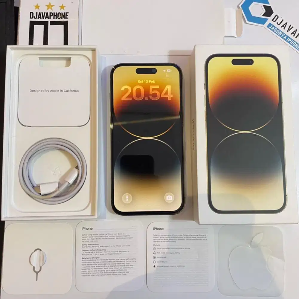 iPhone 14 Pro Gold 512GB Ex iBox Resmi