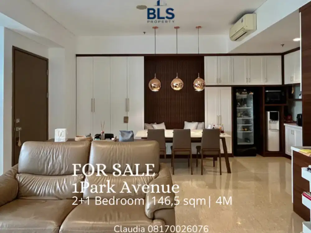FOR SALE Apartment 1Park Avenue 2BR