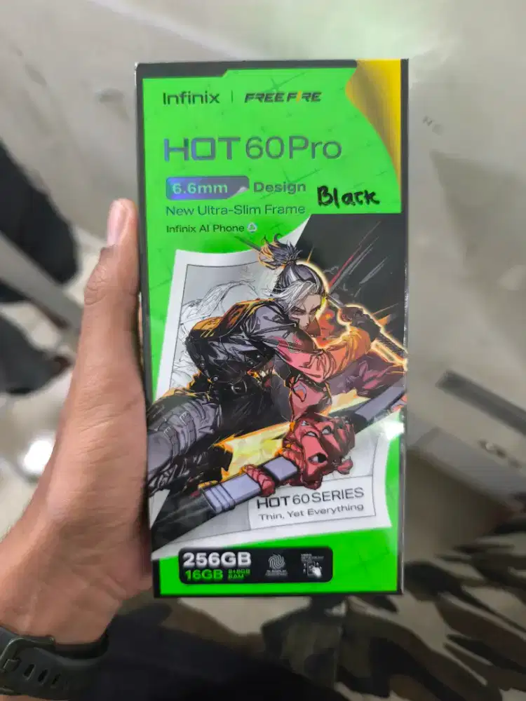 Hot 60 pro 8/256 new bnib
