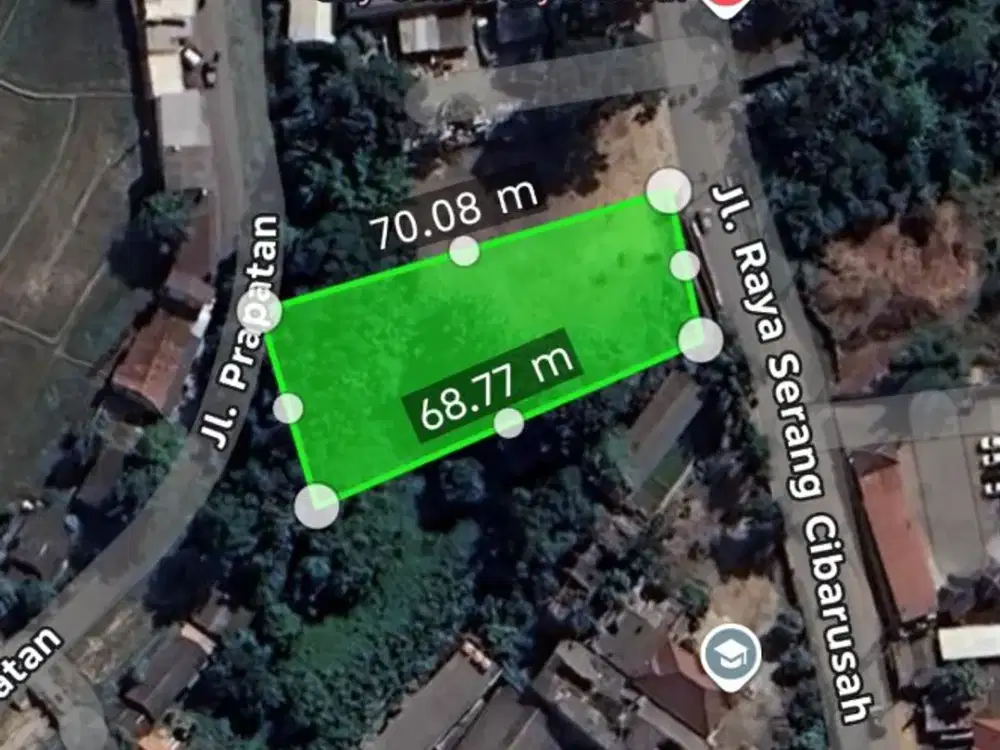 Kavling Komersil Pinggir Jalan Raya Cikarang Serang Cibarusah Siap Pakai Sudah Rata