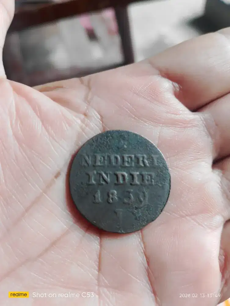 Uang koin kuno Nederland indie