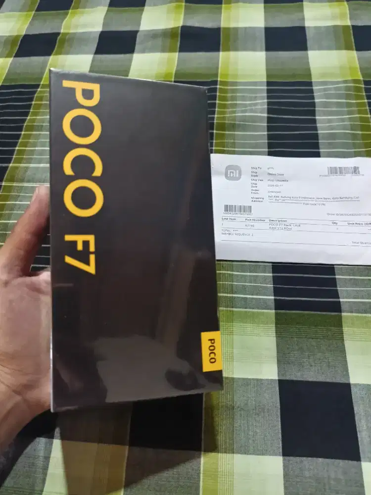 Poco F7 5G 12gb/512gb Black Segel Box