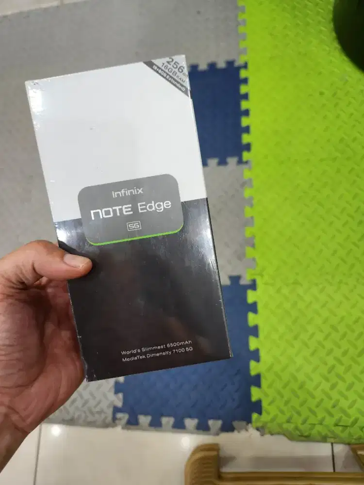 Infinix note edge 8/256 jaringan 5G resmi Indonesia 1 tahun