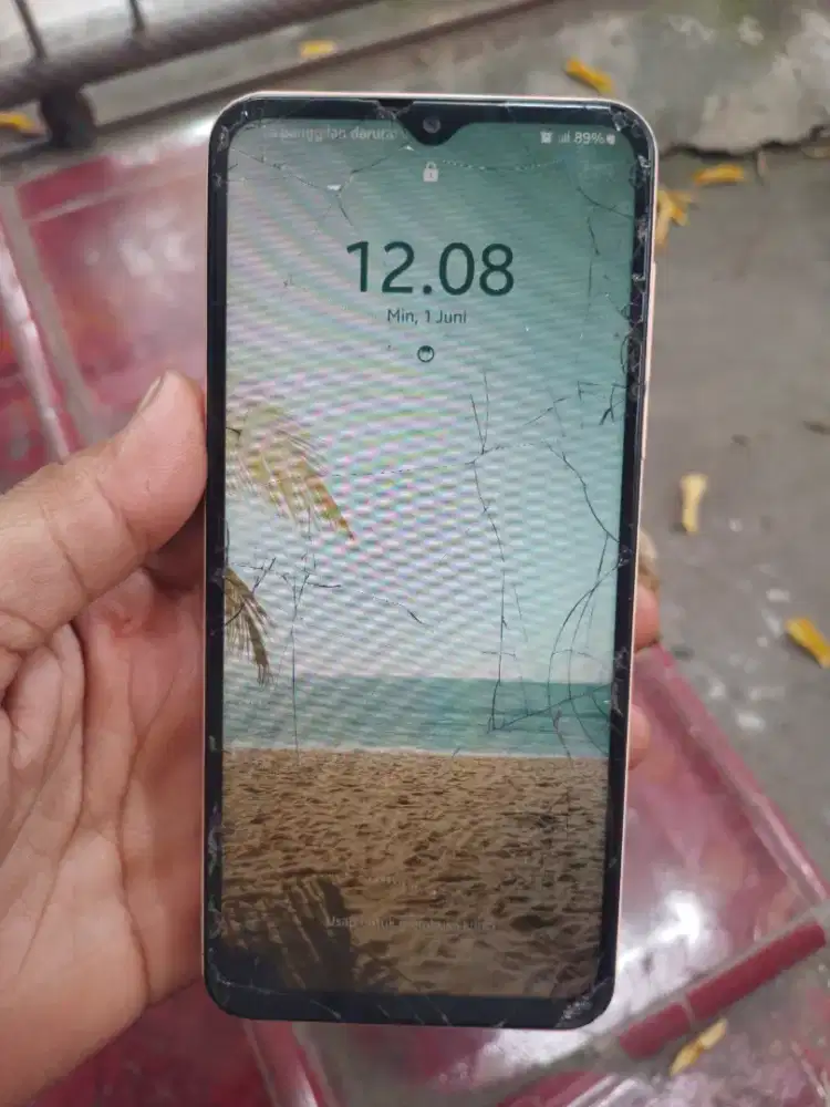 Samsung A13 ori baca minus