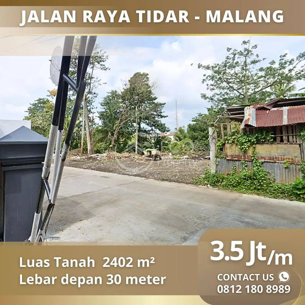 Jalan Raya Tidar Samping STIKI Malang