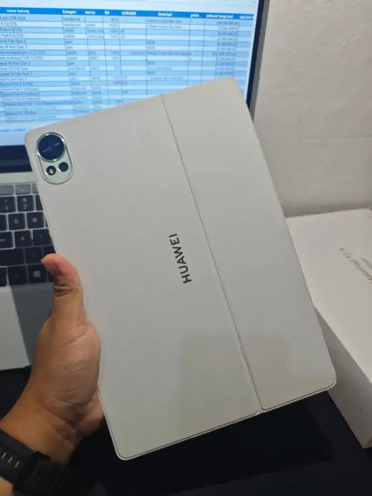 Huawei MatePad 12X 12/256 Biru   — mulus, ada scratch tipis di layar