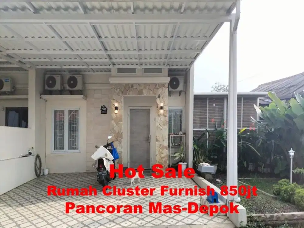 Rumah minimalis full furnish Vitara Pancoran Mas Depok