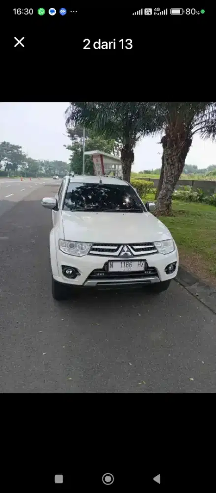Mitsubishi Pajero exceed matic 2014