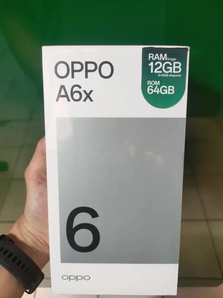 OPPO A6X 4/128GB NEW! GARANSI RESMI!