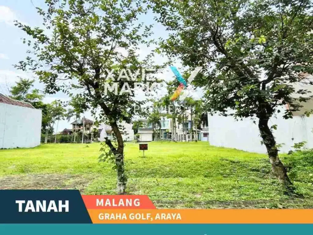 DIJUAL Tanah Kavling di Cluster Graha Golf, Araya Malang