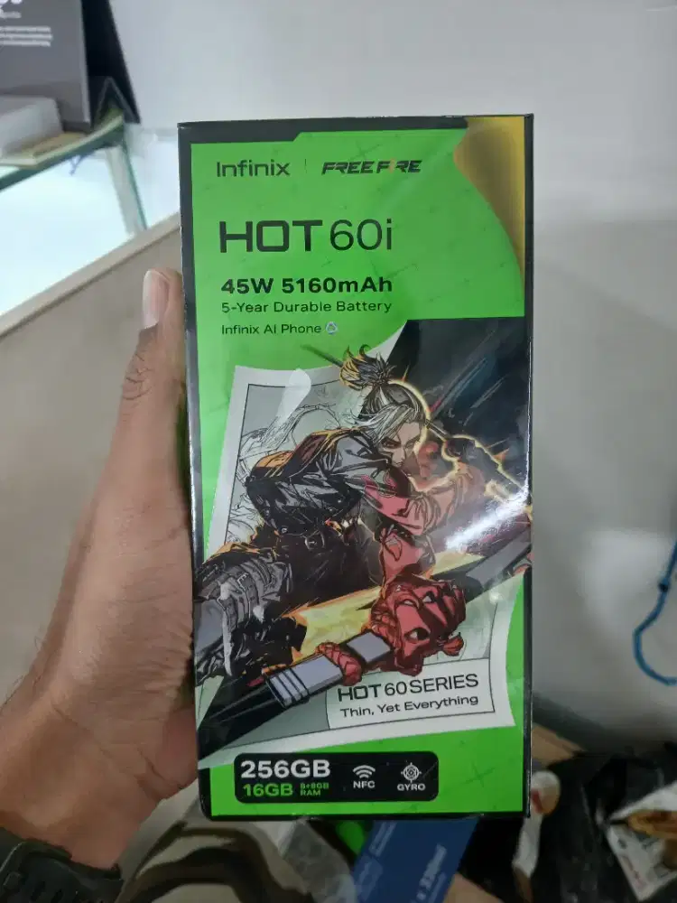 Infinix hot 60i 8/256 bnib