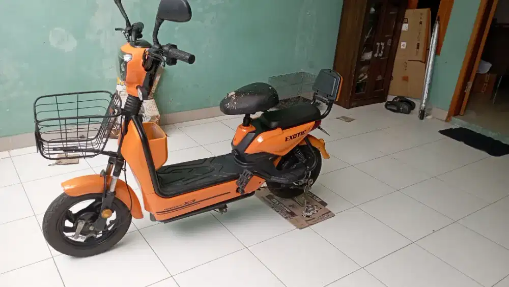 Dijual sepeda listrik merk EXOTIC X3