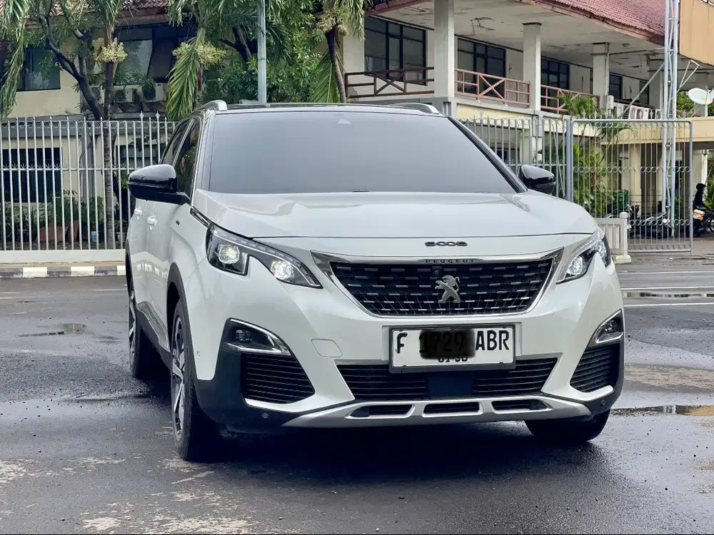 PEUGEOT 5008 GT LINE PUTIH 2019 PAKAI 2020 DIJUAL CEPAT TERMURAH