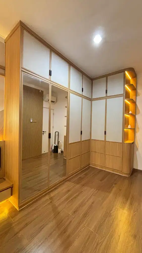 LEMARI CUSTOM MINIMALIS KEKINIAN SIDOARJO